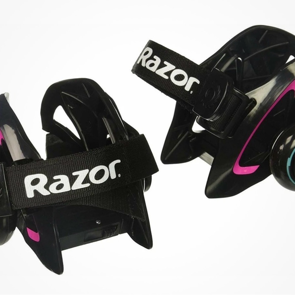 Razor Jetts Heel Wheels with Pink Highlights
